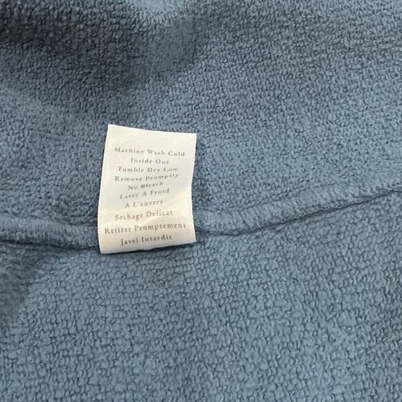 Frank & Eileen Ella The Easiest Dress In Jean Blue Fleece Size XS - Small - Picture 13 of 13